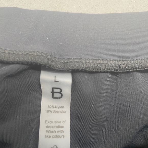 Black Ruched Ruffle Swim Skirt - Picture 12 of 12